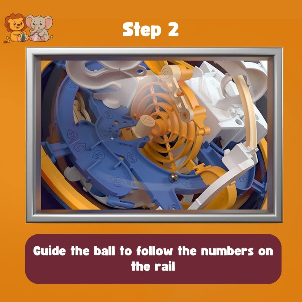 3D Gravity Maze Ball Puzzle view 5