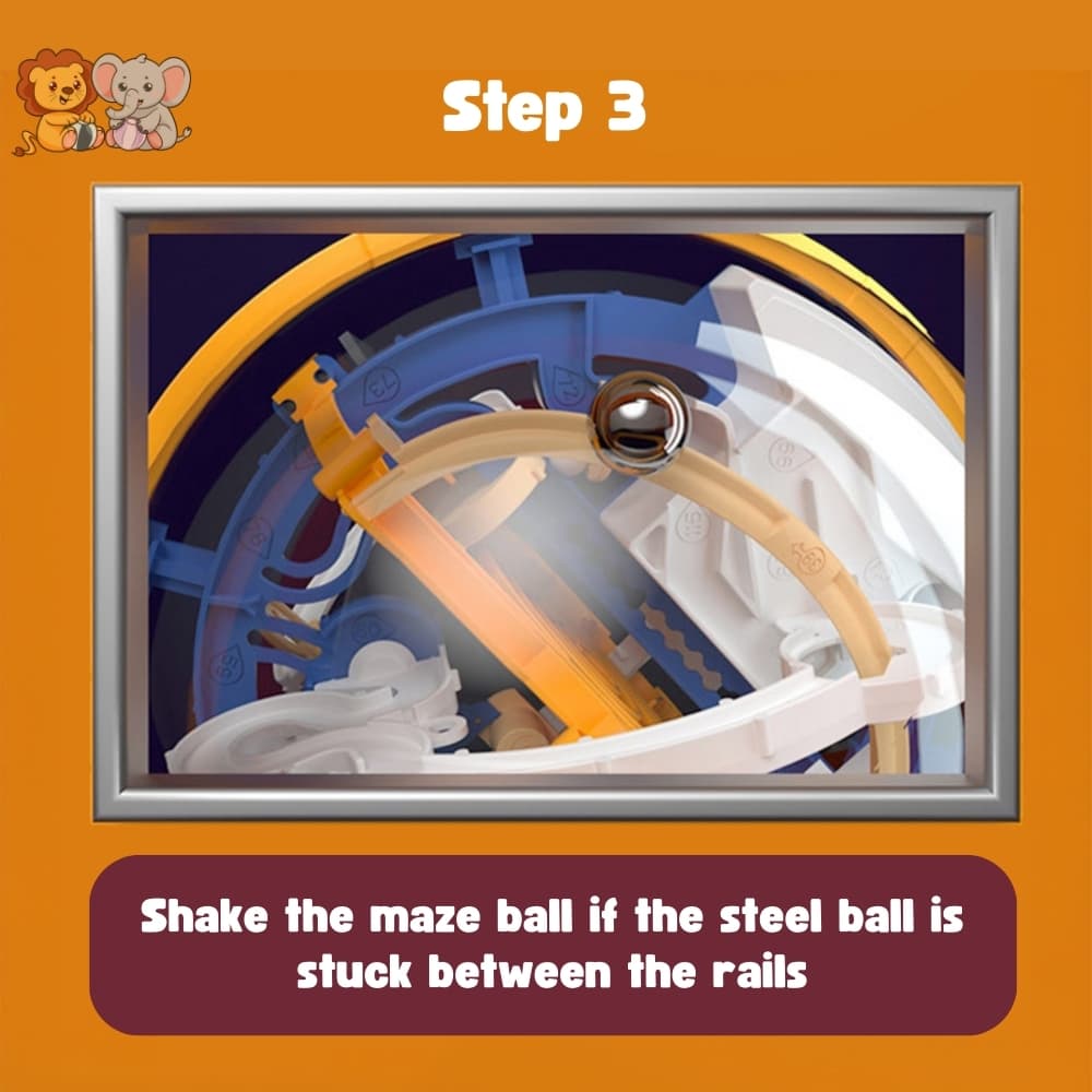 3D Gravity Maze Ball Puzzle view 6