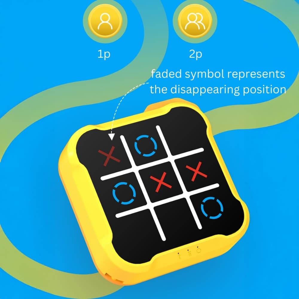 Advanced Tic-Tac-Toe Electronic Game Device view 3