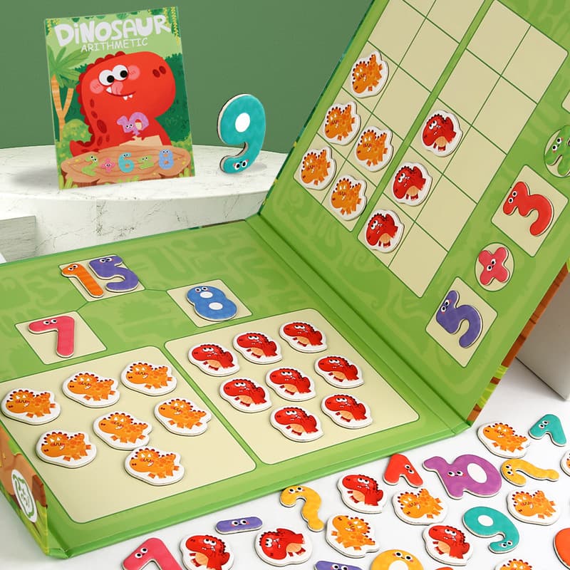 Arithmetic Book for Children — Dinosaurs Theme view 2