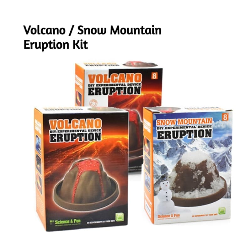 DIY Volcano & Snow Eruption Kit