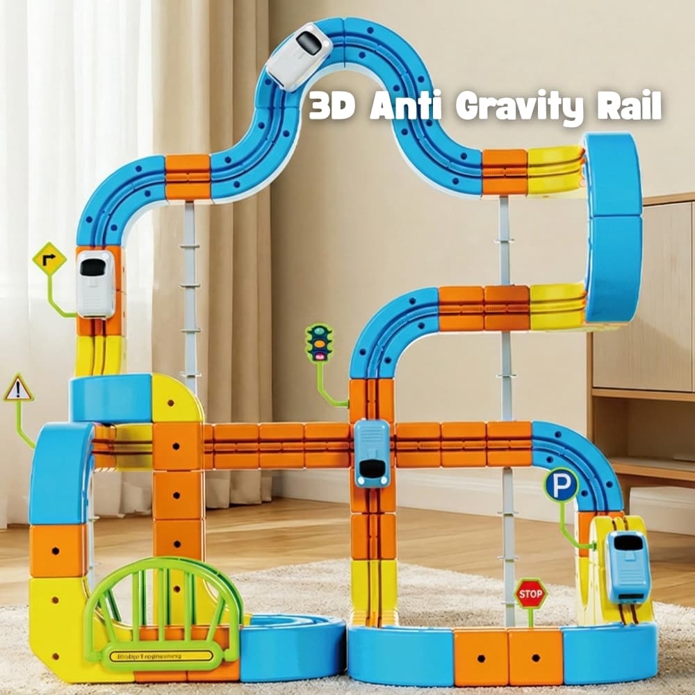 3D Anti-Gravity Track Railway