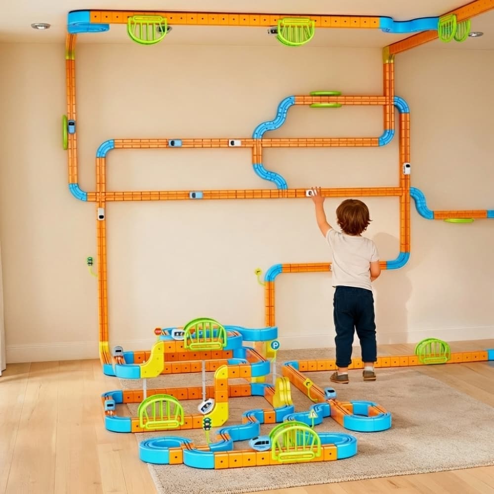 3D Anti-Gravity Track Railway view 5