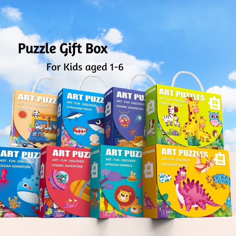 Kids Puzzle Gift Box